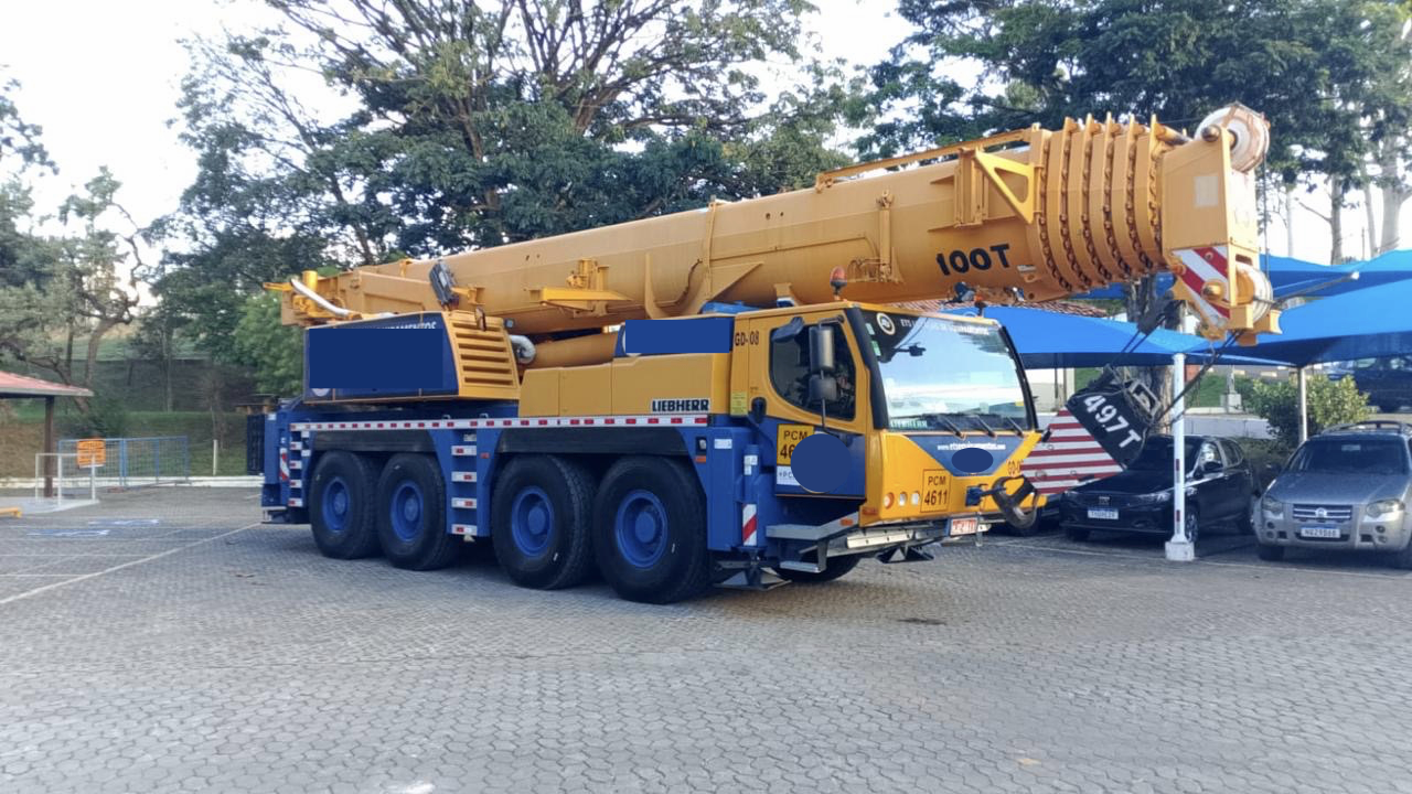 Guindaste Liebherr LTM 1100 4.2 5 Guindaste Liebherr LTM 1100 4.2 - Imagem 5