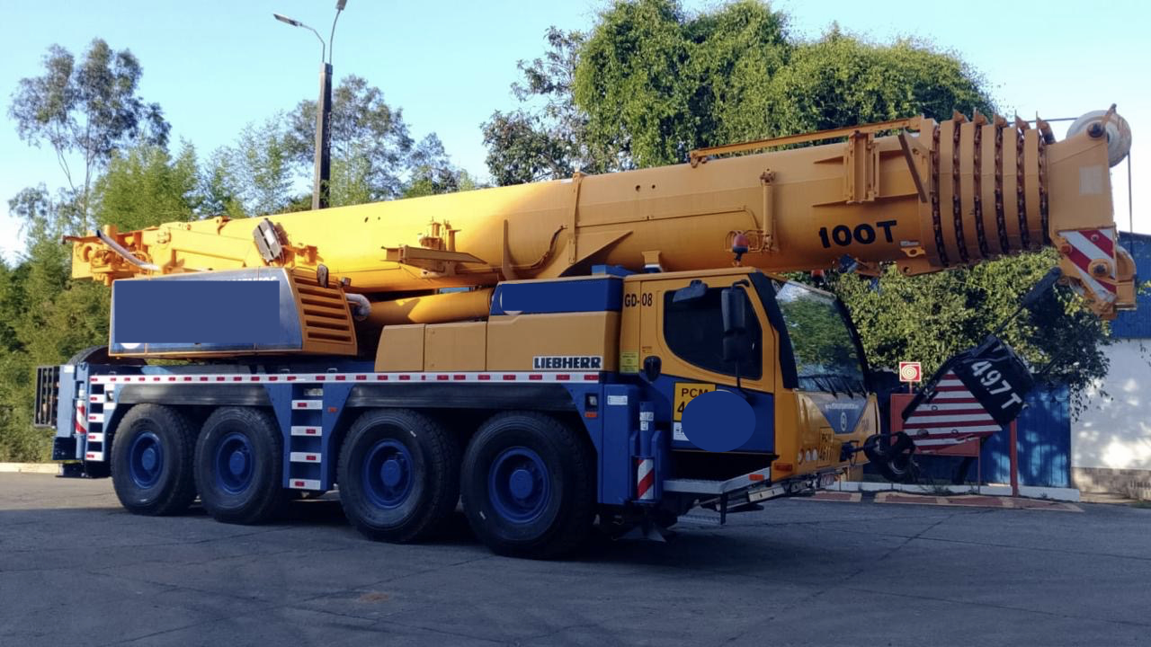 Guindaste Liebherr LTM 1100 4.2 4 Guindaste Liebherr LTM 1100 4.2 - Imagem 4