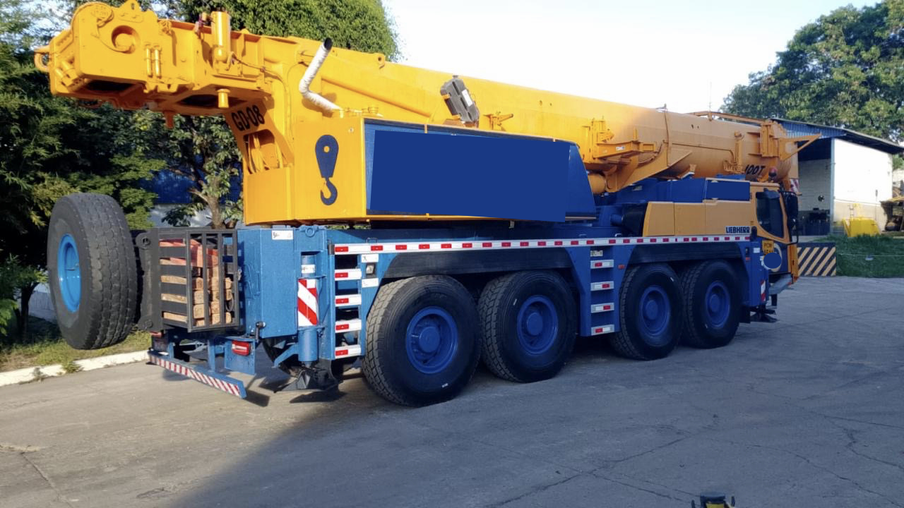 Guindaste Liebherr LTM 1100 4.2 2 Guindaste Liebherr LTM 1100 4.2 - Imagem 2