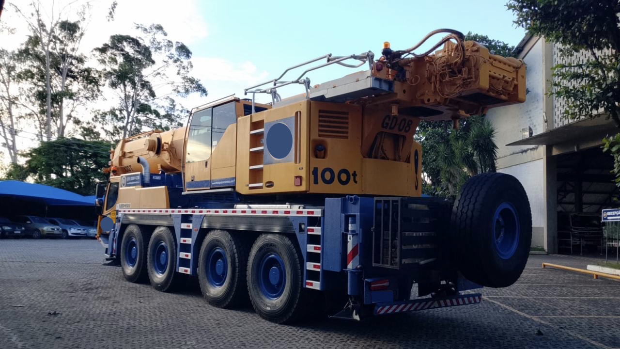 Guindaste Liebherr LTM 1100 4.2 6 Guindaste Liebherr LTM 1100 4.2 - Imagem 6