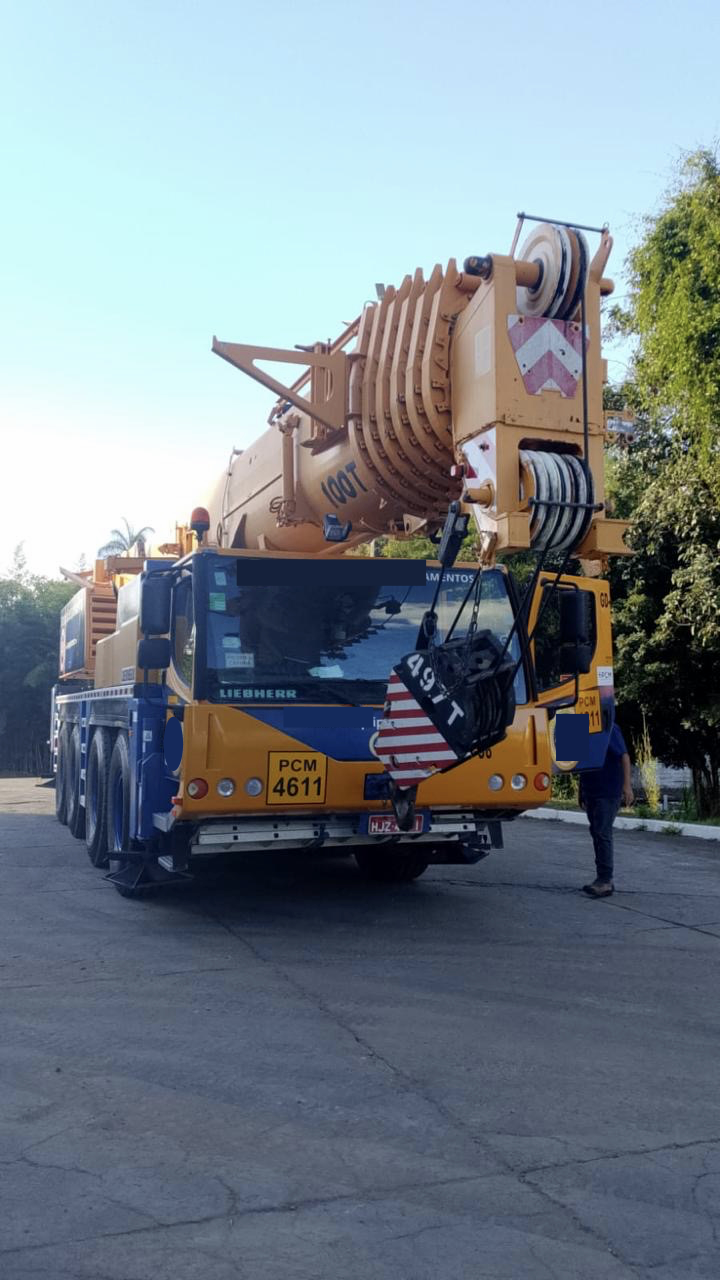 Guindaste Liebherr LTM 1100 4.2 1 Guindaste Liebherr LTM 1100 4.2