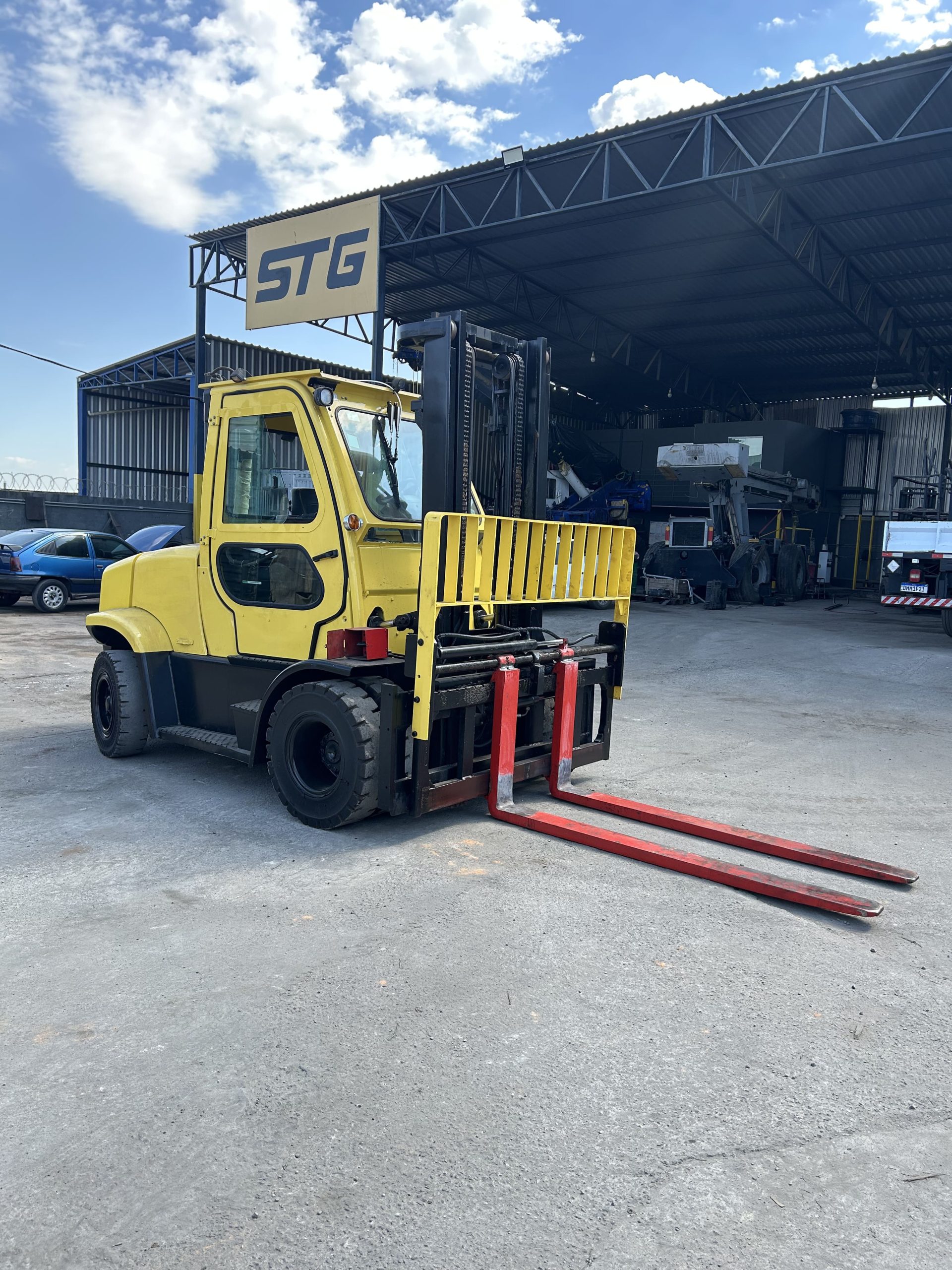 Empilhadeira Hyster H155ft 1 Empilhadeira Hyster H155FT